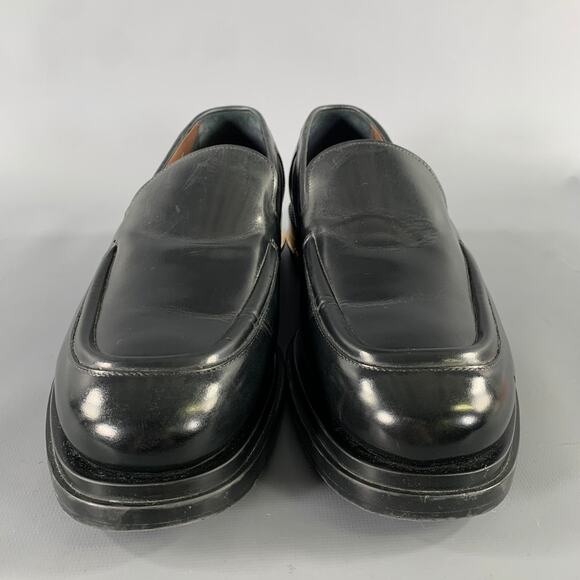 SALVATORE FERRAGAMO Size 8 Black Leather Yacht Loafers main image 7